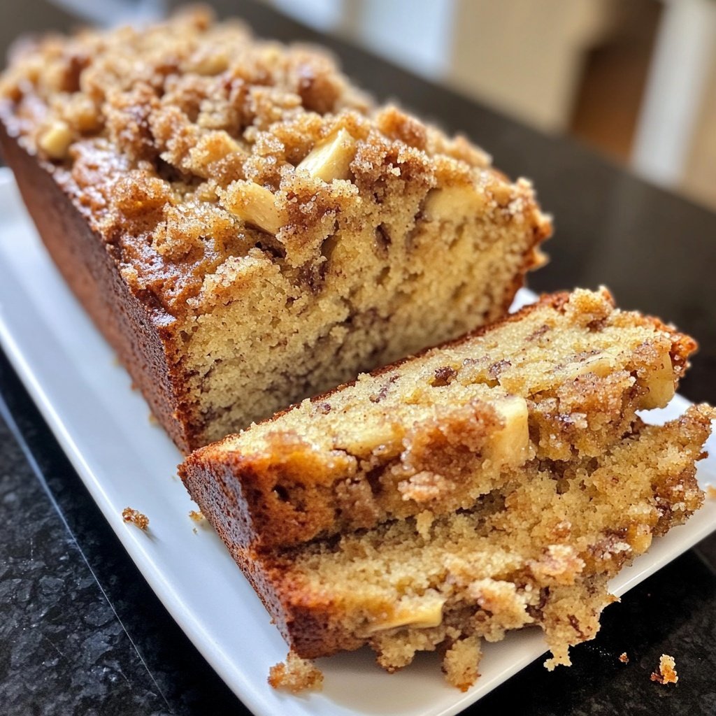 Banana Bread with Brown Sugar Streusel Recipe