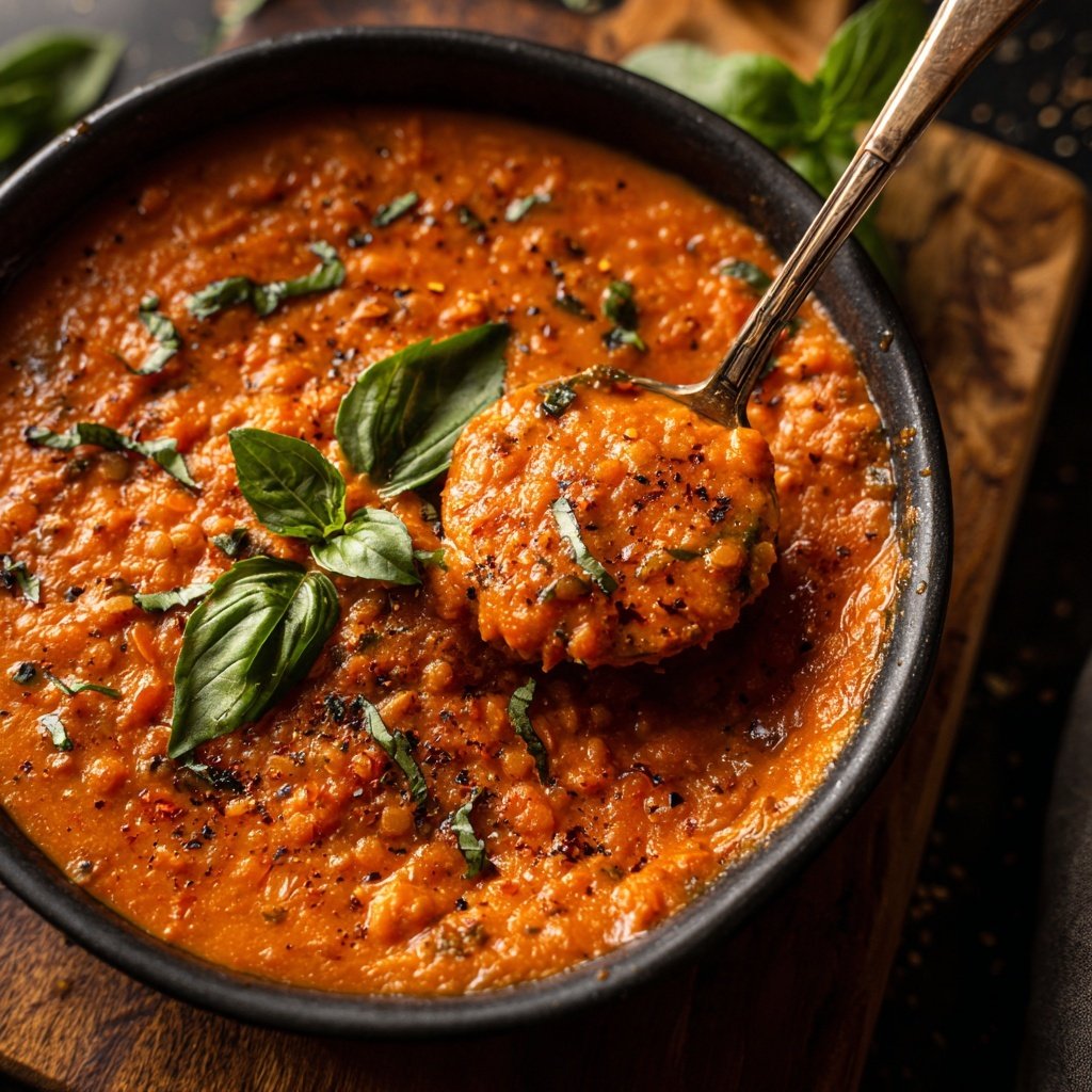 Creamy Tomato Lentil Stew
