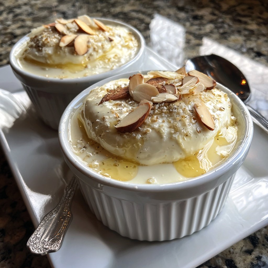 Vanilla Almond Yogurt Cups