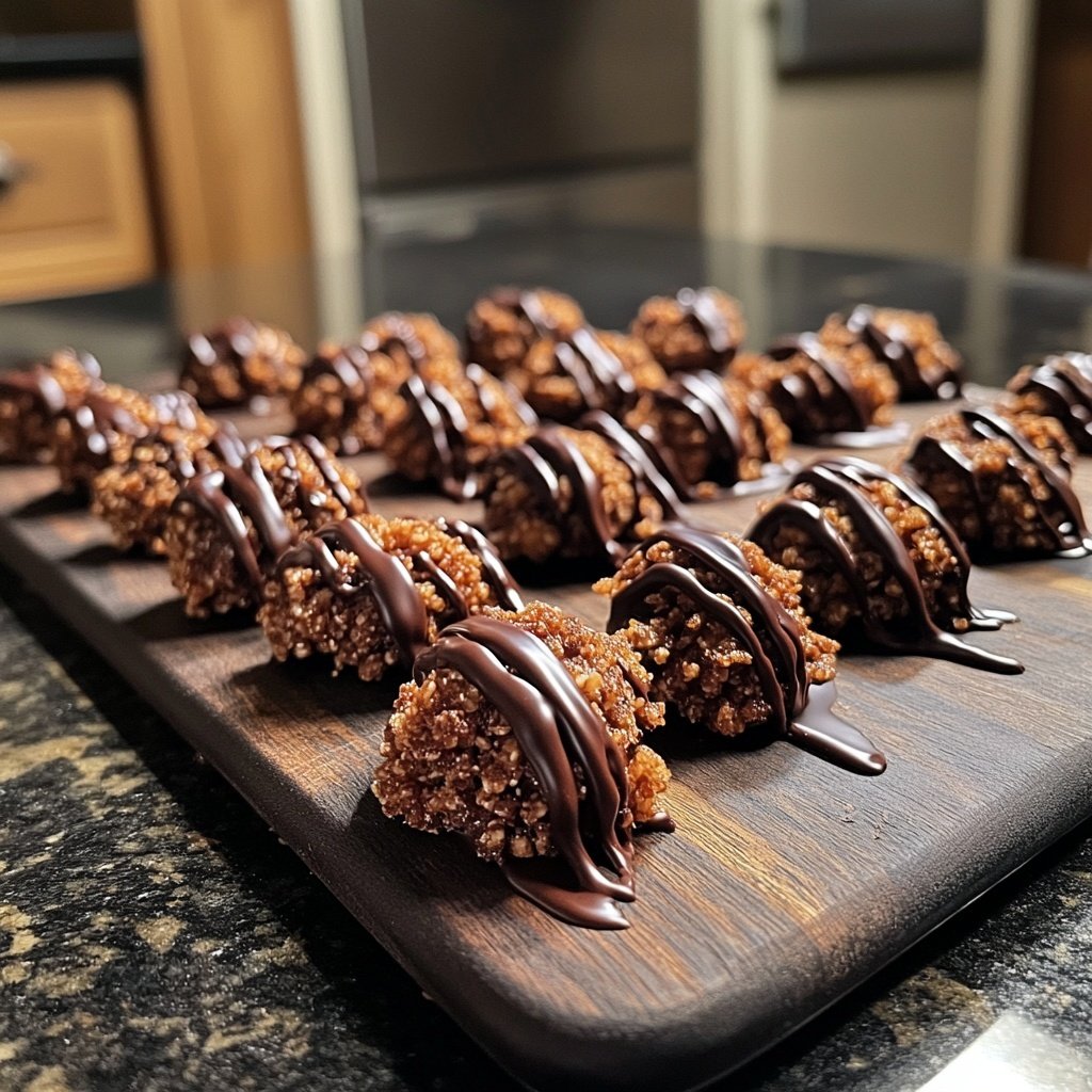 Chocolate Honey Snack Clusters