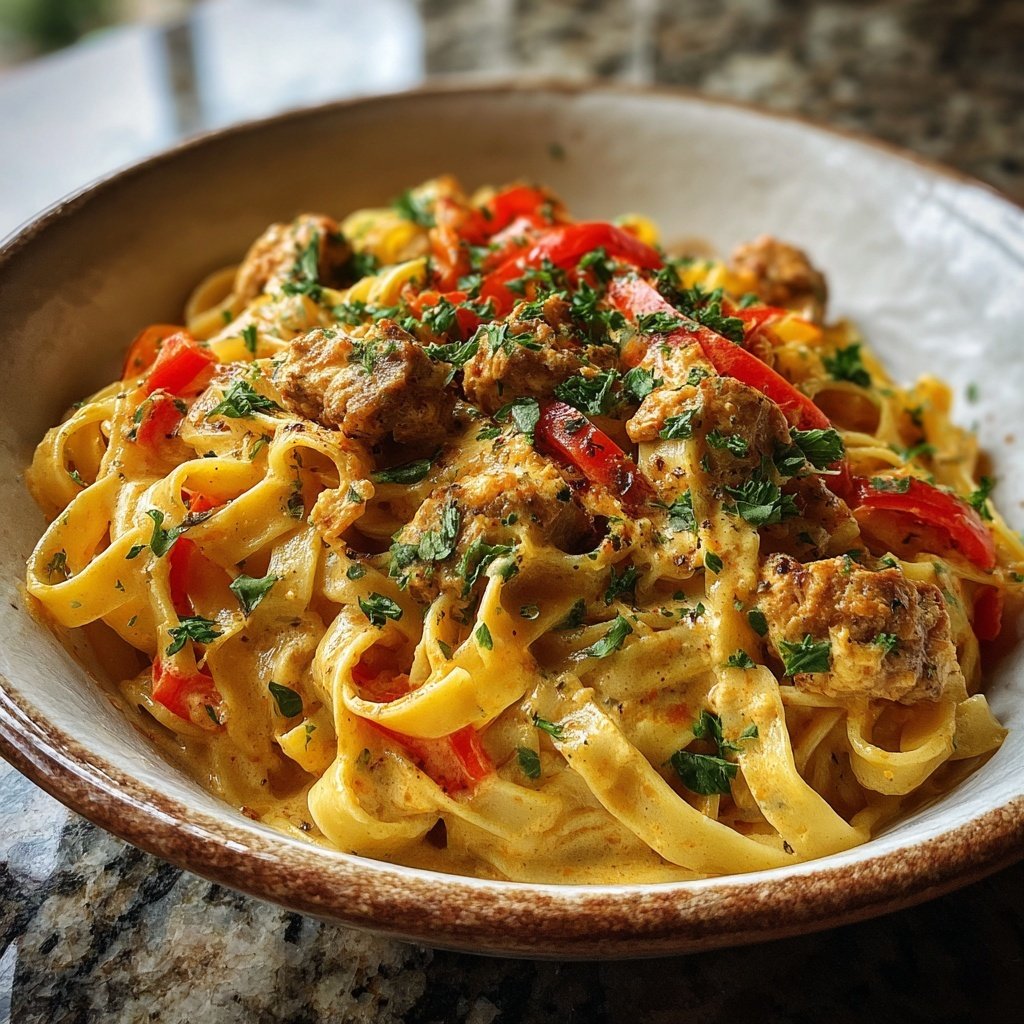 Creamy Cajun Chicken Pasta
