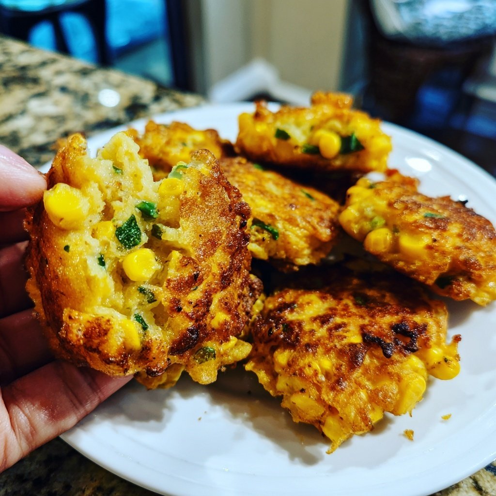 Jamaican Corn Fritters