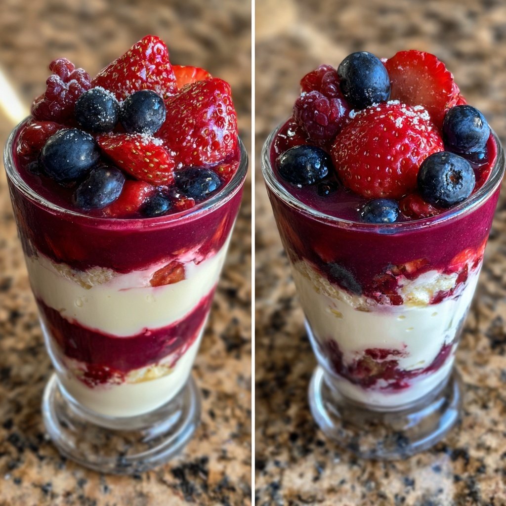 Vanilla Berry Yogurt Parfaits