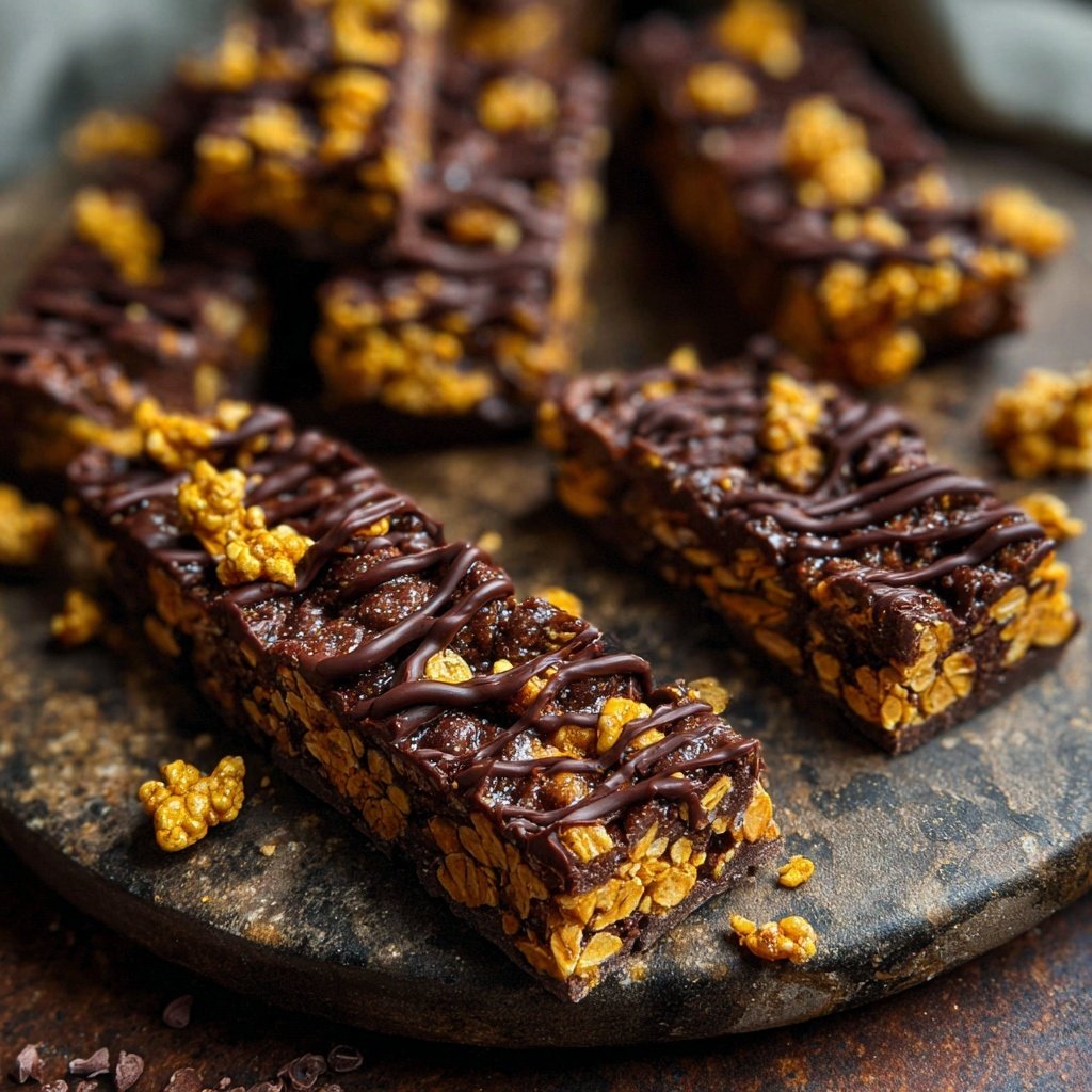 Chocolate Honeycomb Bars