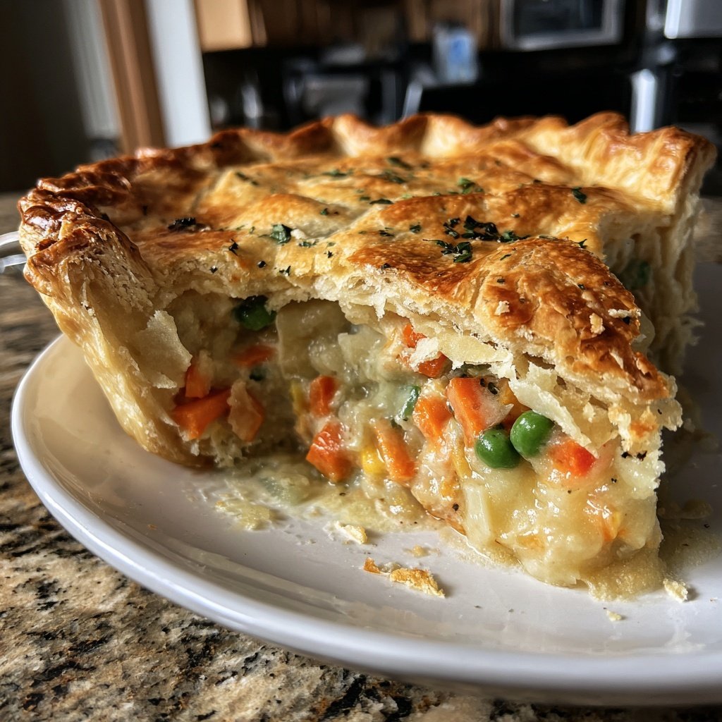Sunday Creamy Vegetable Pot Pie